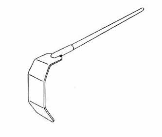 ÇİFT AÇILI EKARTÖR BİLEYT 2.5X6.4CM